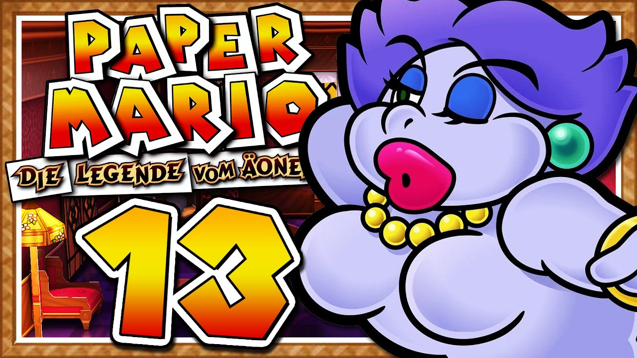 PAPER MARIO: Die Legende vom Äonentor #13 - Küsschen von Aerona!