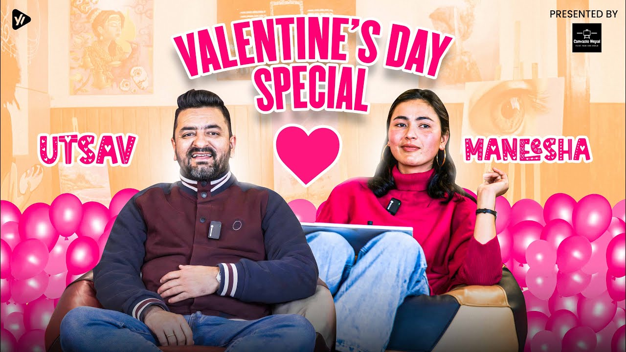 Canvasso Nepal Presents Valentine's Day Special 💕 Ft. Utsav Sapkota & Maneesha Chettri | Game On!