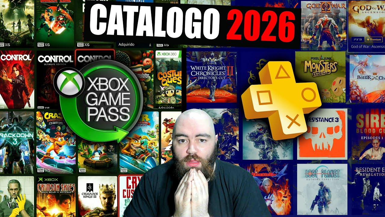 Catalogo Gamepass  VS  Playstation Plus 2026