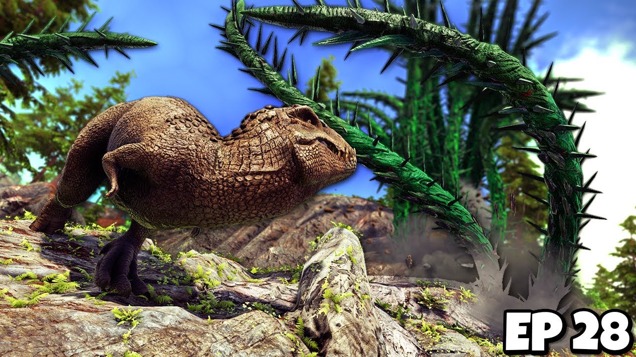 DESTROYING the Creepy Vine BOSS! But at What Cost...? | ARK Survival Evolved Jurassic Modded #28