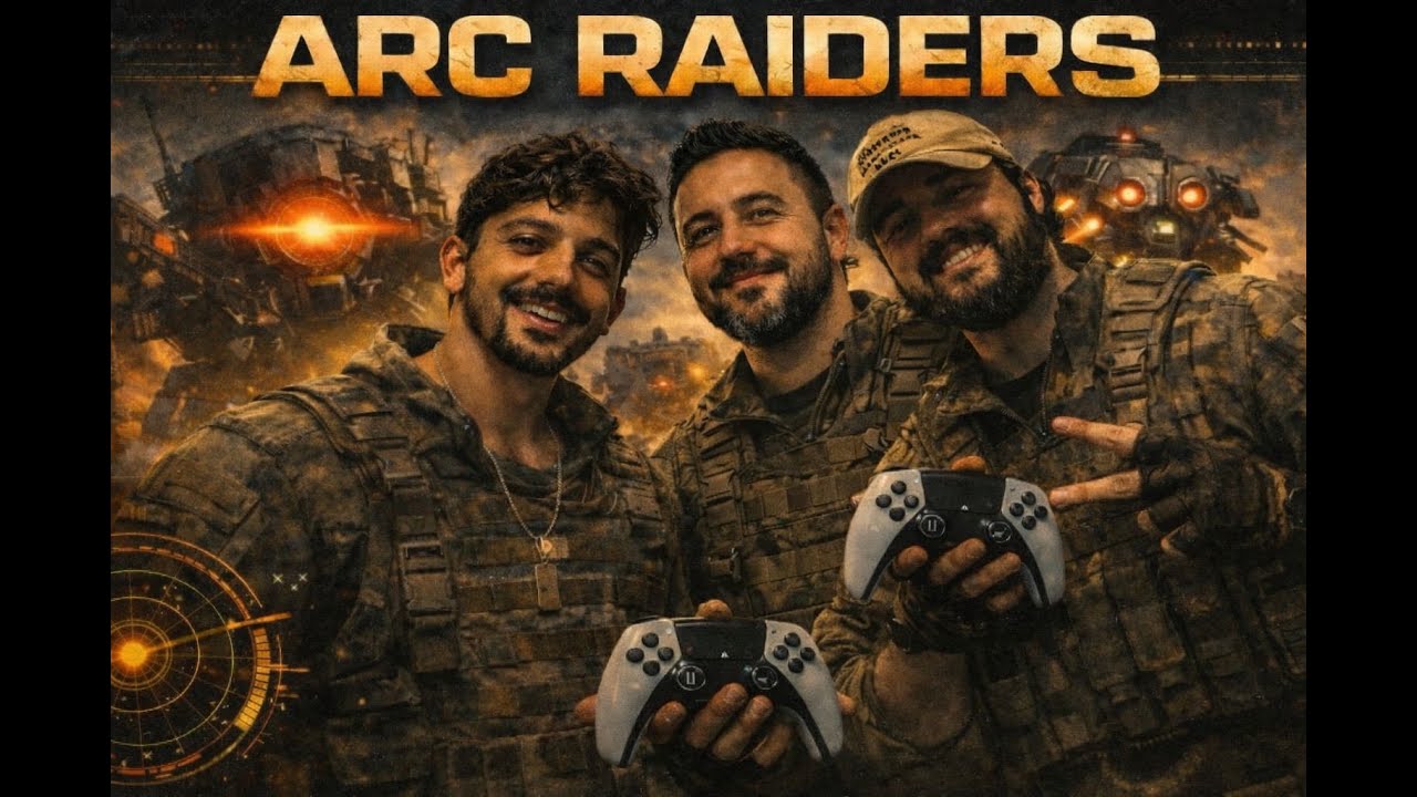 ARC RAIDERS AO VIVO AGORA 🔴 EXTRAÇÃO, LOOT E COMBATE INTENSO
