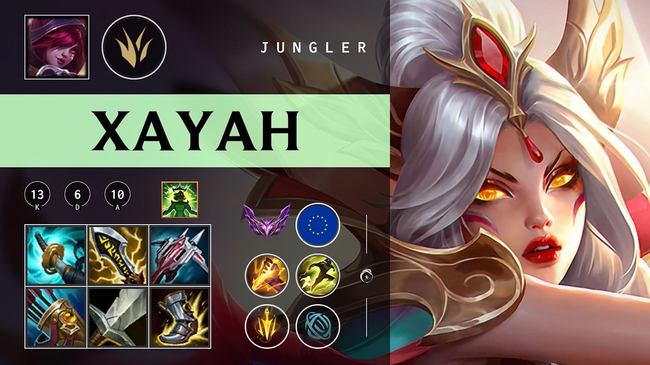 Xayah Jungle vs Nocturne - EUW Master Patch 26.04