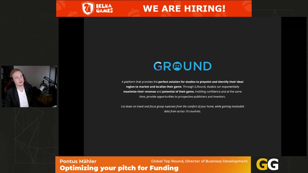 Pontus M&auml;hler - Optimizing your pitch for Funding