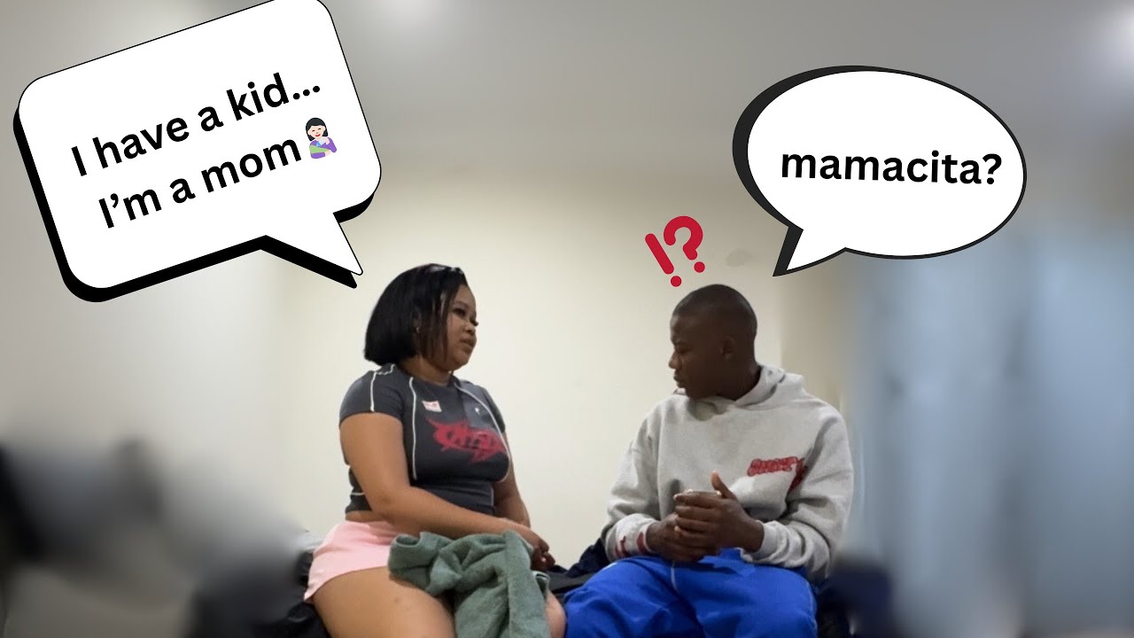 У меня есть ребенок😳 Это была реакция моего парня😱 ПРАНК