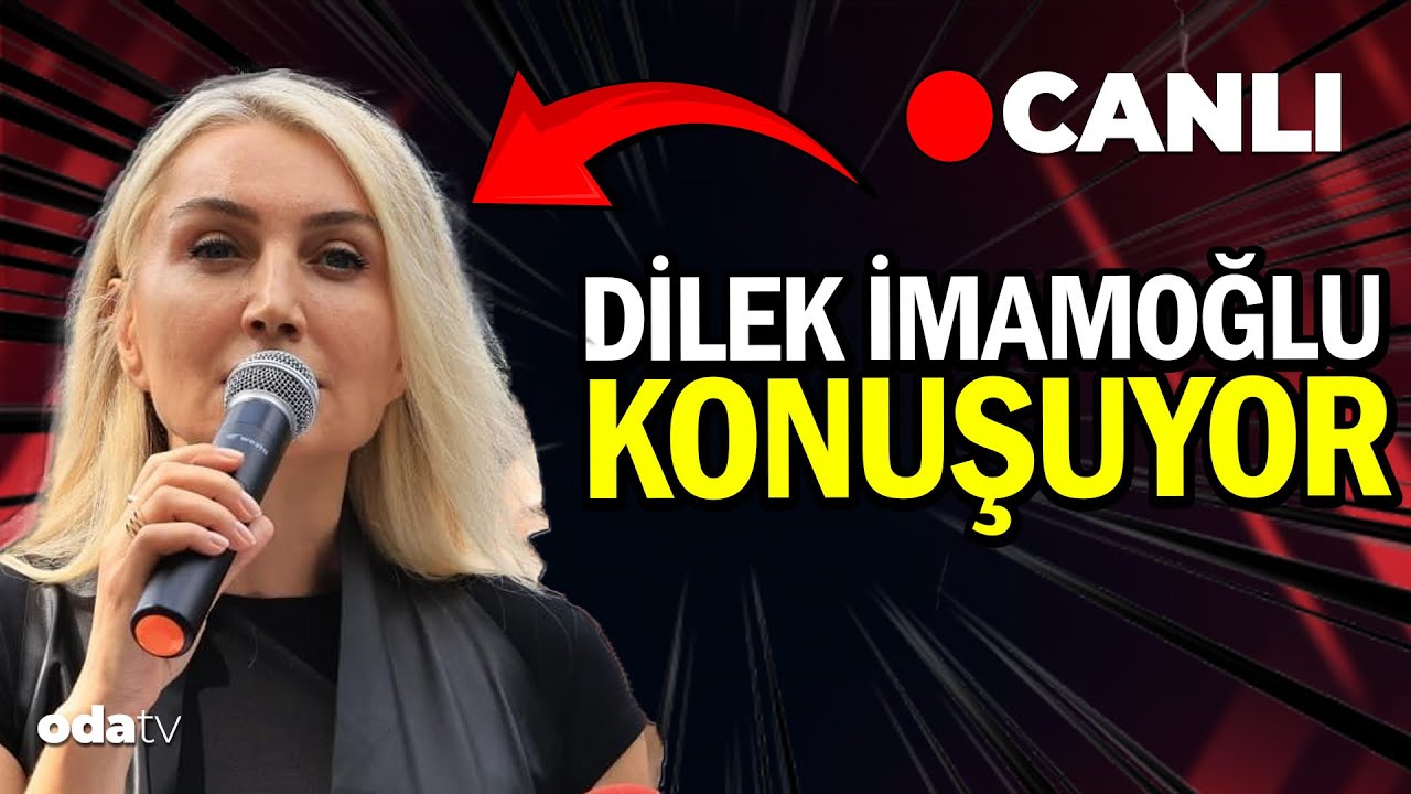 Dilek Kaya İmamoğlu, Aile Dayanışma Ağı ile Sara&ccedil;hane'de a&ccedil;ıklama yapıyor #canlı