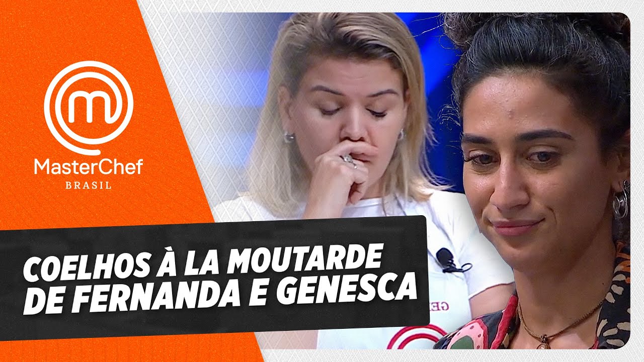 Coelhos &agrave; la Moutarde de Fernanda e Genesca | Cortes | MasterChef Brasil