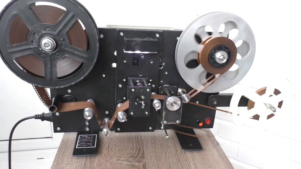 cut 35 mm film to 8 mm