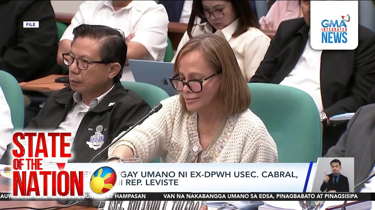 Congressman Leviste releases documents linked to former DPWH Usec. Cabral | SONA