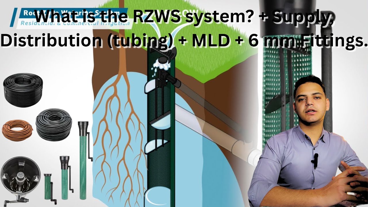 شبكات الري بالتنقيط - RZW Systems + Distribution, Supply (tubing)+MLD+6MM FITTINGS - PART 5
