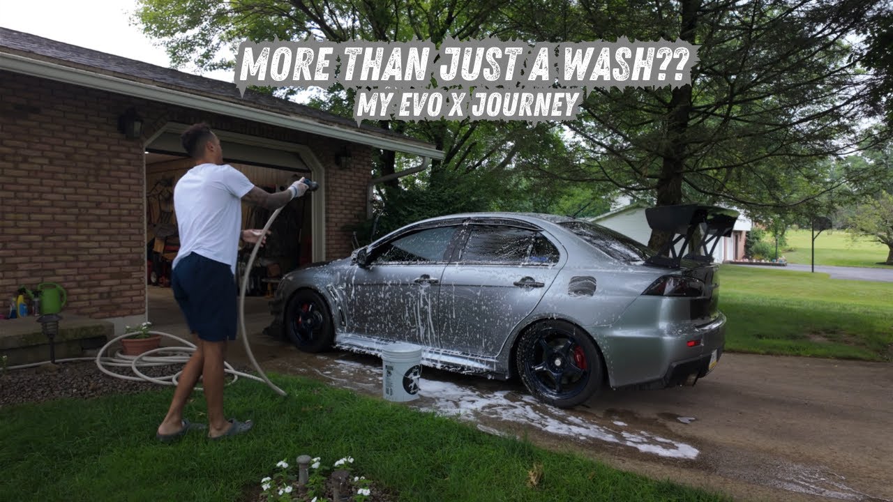 Evo X // A deep clean and history of owning my Evo X