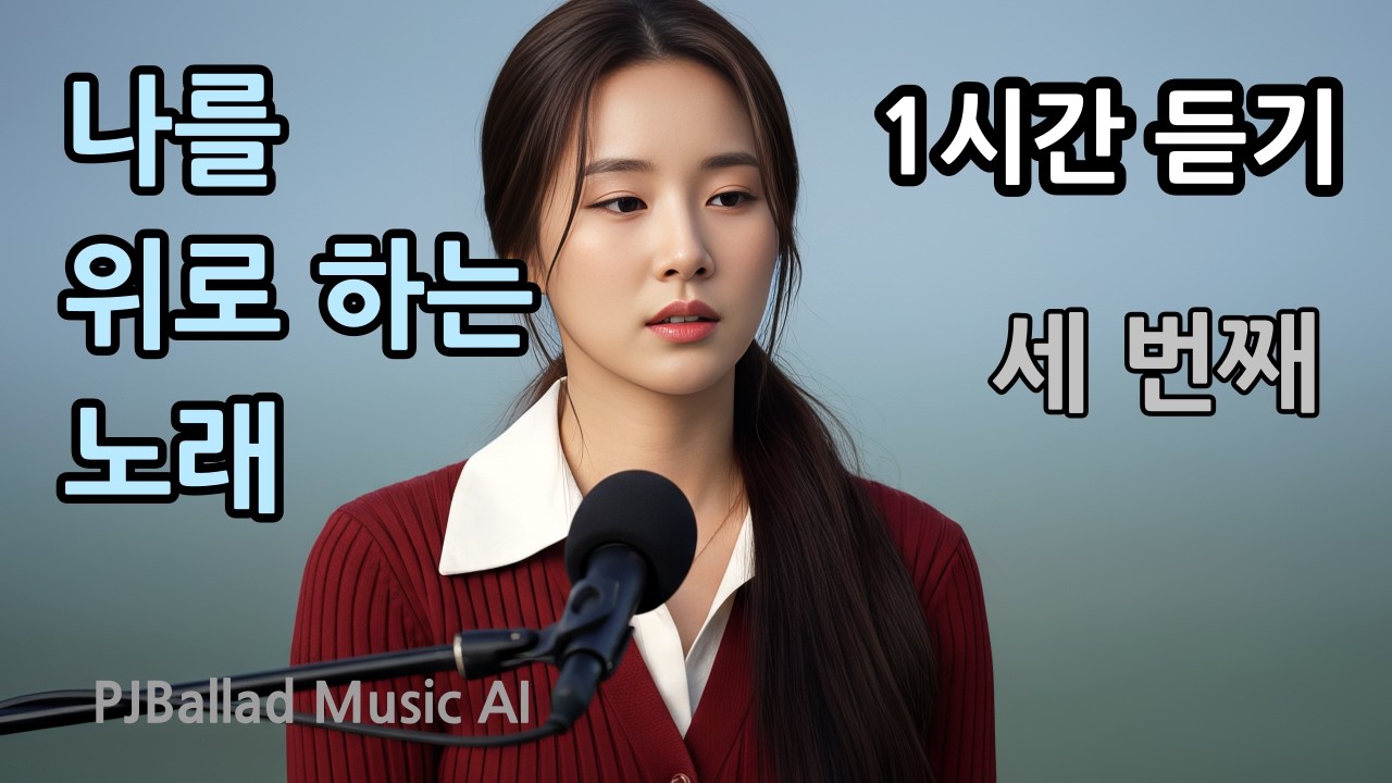 오늘도 걸어간다 1시간 듣기 | 나를 위한 노래 | 버텨내는 밤의 발라드
