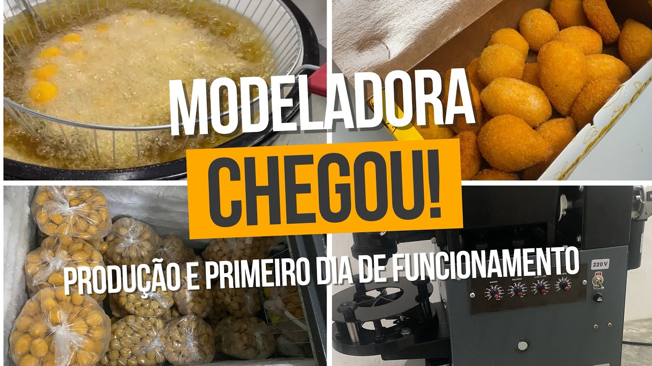 MODELADORA CHEGOU | Produção e primeiro dia de funcionamento | Dia a Dia