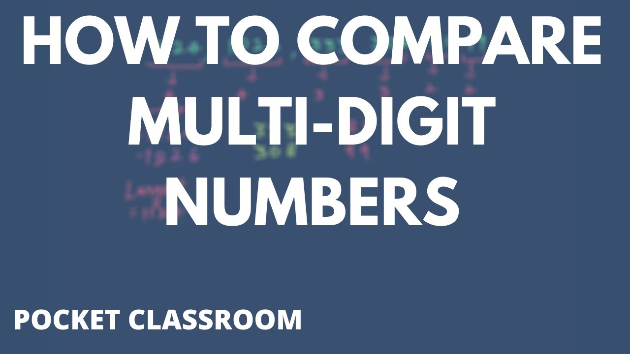How To Compare Multi-digit Numbers? | Grade 6