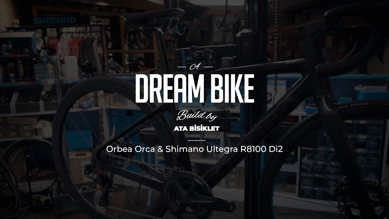 A Dream Bike Build by Ata Bisiklet - Orbea Orca & Shimano Ultegra R8100 Di2