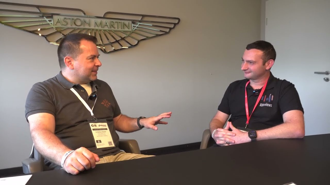YG Acoustics Vantage 3 - interview with Dr. Matthew Webster, CEO of YG Acoustics