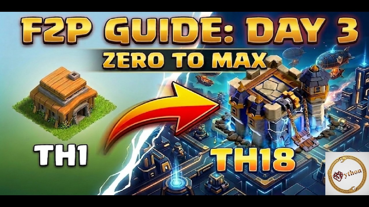 От TH1 до TH18: Полное руководство для игроков, не вкладывающих деньги в игру | День 3