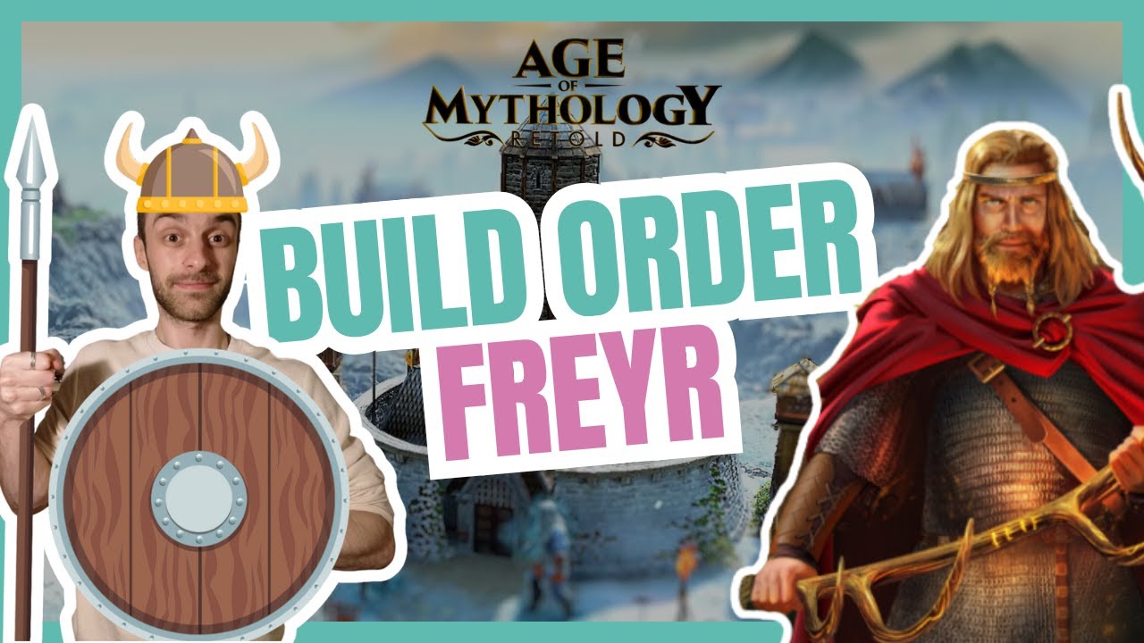 Une économie inattaquable ! BO (Build Order) Freyr dans Age of Mythology Retold !