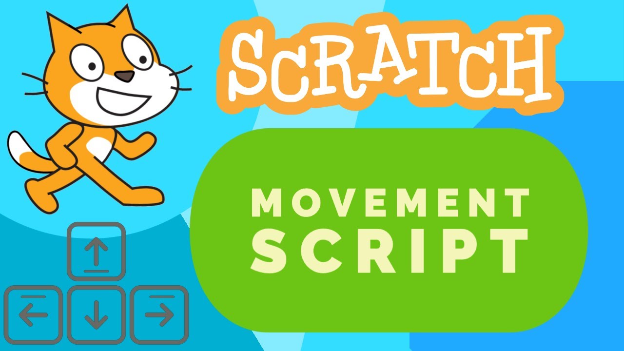 EASY MOVEMENT CODE FOR SCRATCH CHARACTERS! - Beginners guide to Scratch