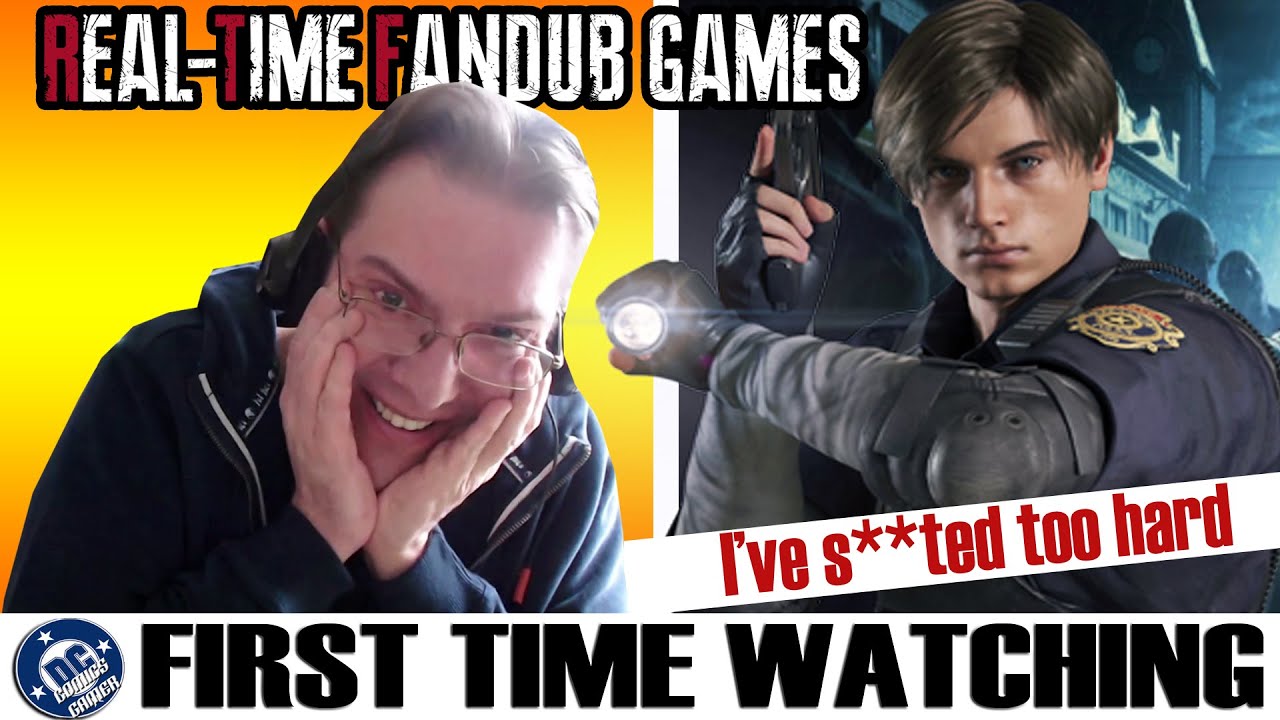 Resident Evil 2 Real-Time Fandub First Time Watching REACTION! | RE2 2019 Snapcube Games Dub Movie