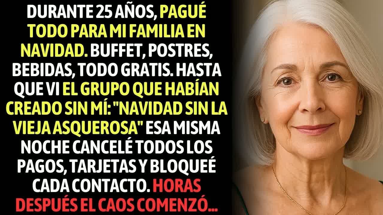 Durante Años Nunca Cobré Nada Mi Familia En Navidad  Hasta Que Vi El Grupo Que HabÍan Creado Sin
