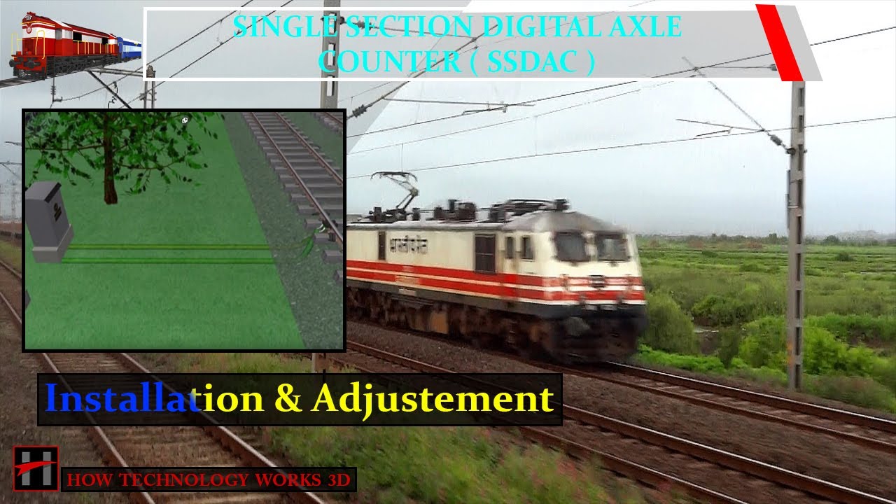 SSDAC/ Single Section Digital Axle Counter : Installation & Adjustment