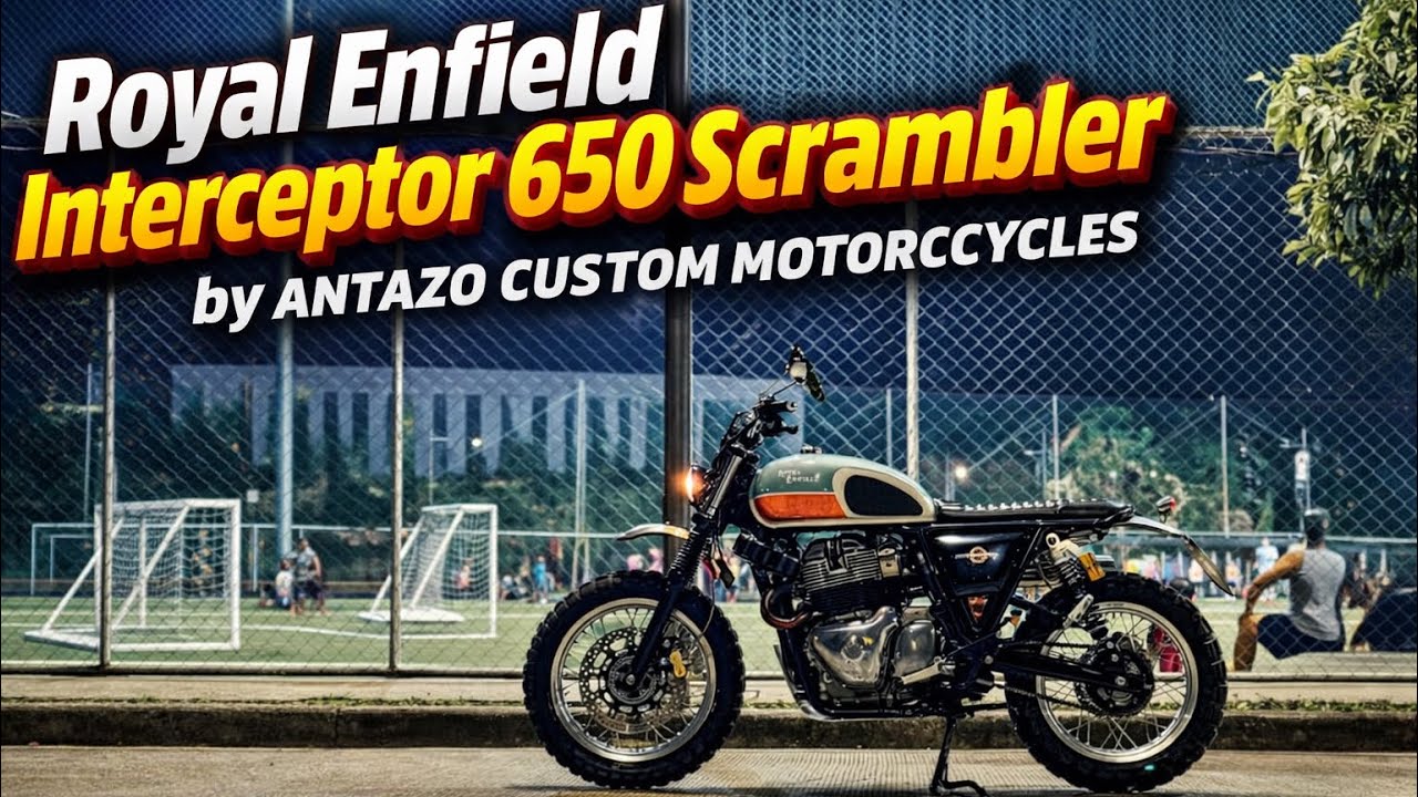 Interceptor 650 Scrambler Build &ndash; Minimal Mods, Maximum Attitude