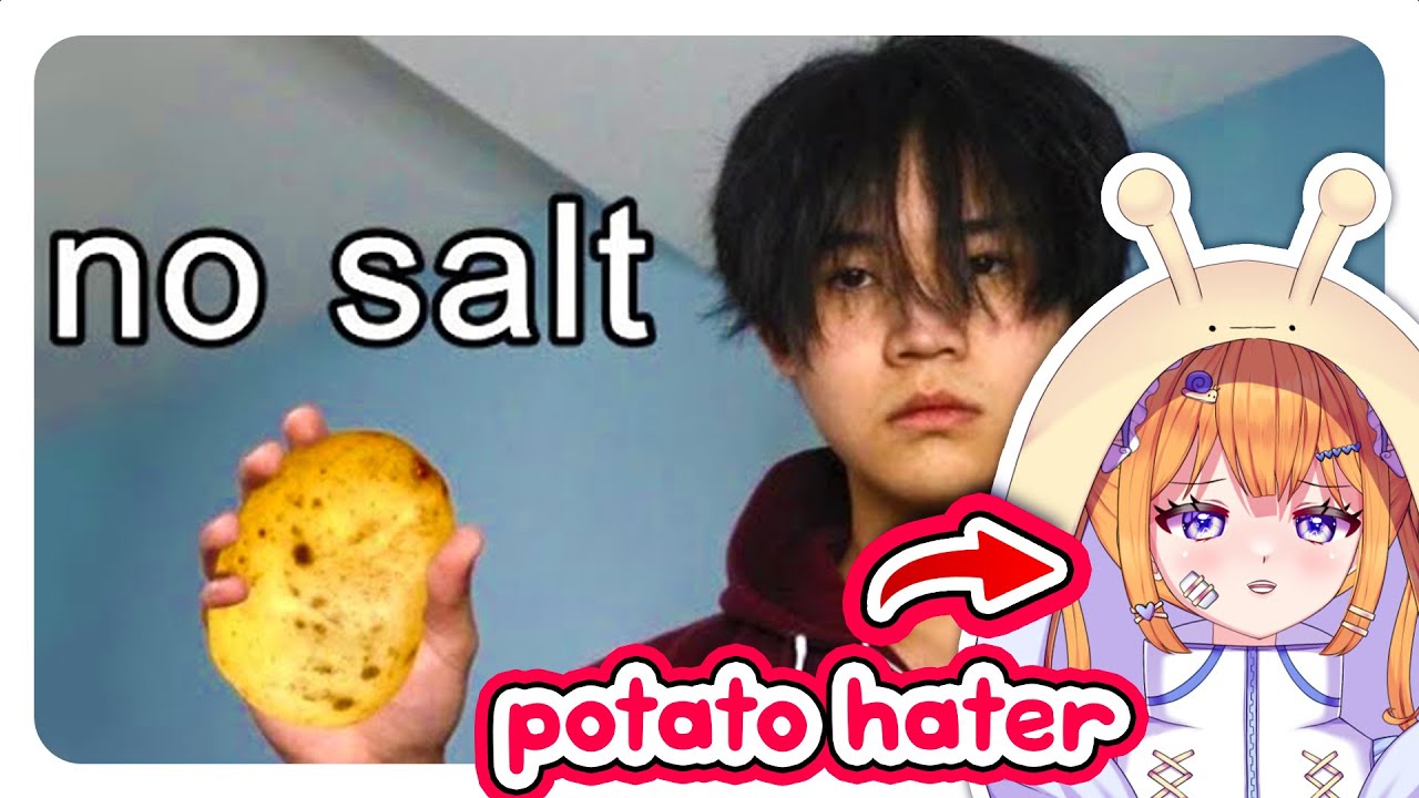 potato HATER watches kodekai eat only potatoes for a week straight