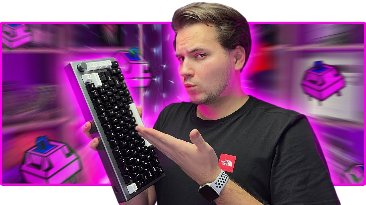 ⌨️ СОБРАЛ КЛАВИАТУРУ САМ! КАСТОМ!