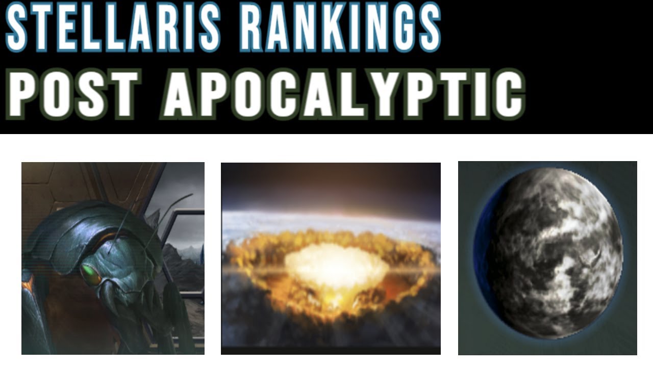 Post apocalyptic is Actually Really Good in Stellaris