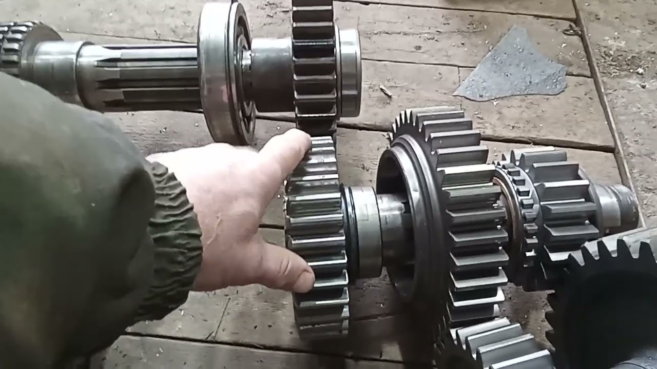 Т 150 с камазовской коробкой. Первые поломки, переделки.