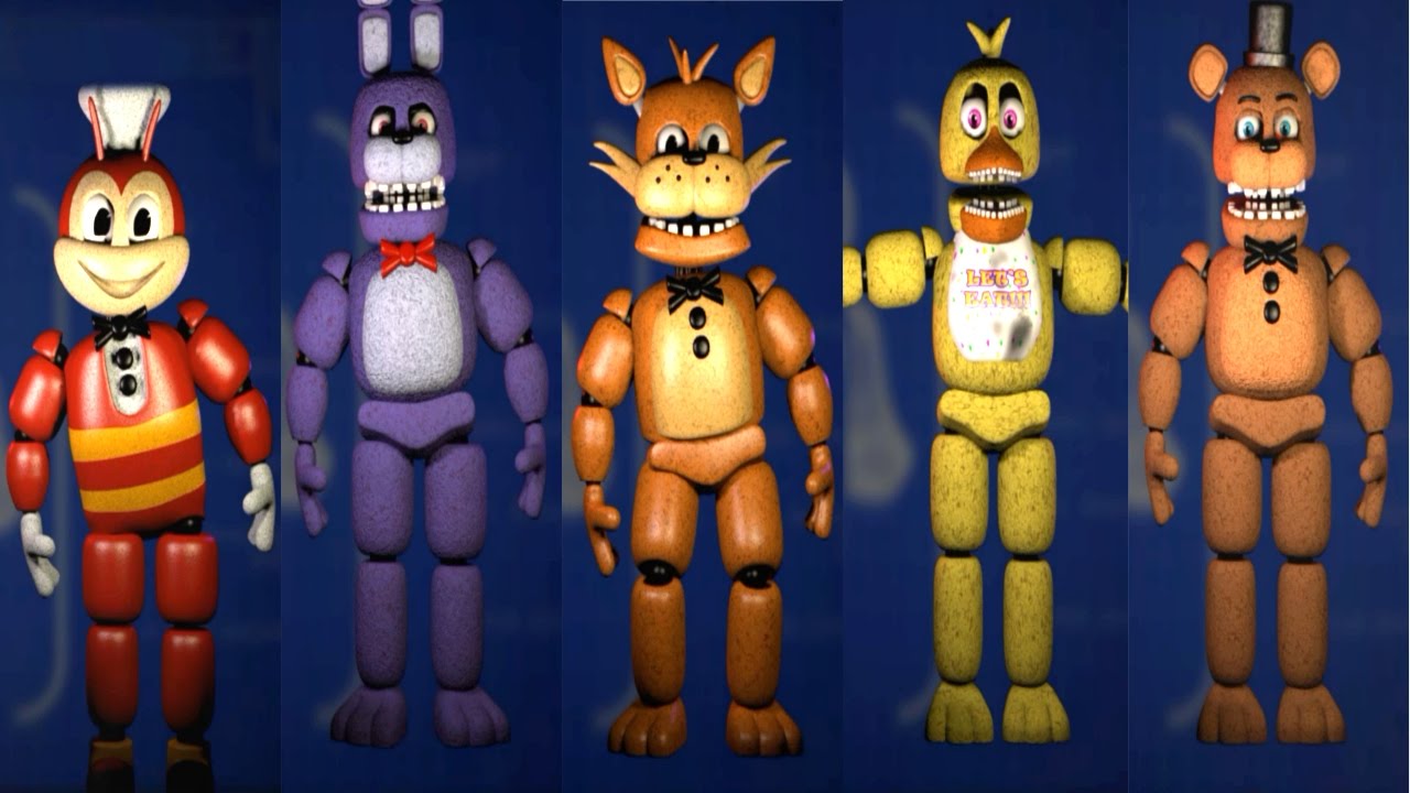 Jolly 2 ALL ANIMATRONICS [Extras]