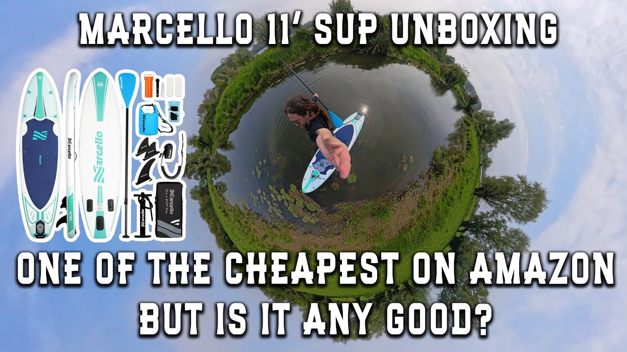 Marcello 11' SUP Unboxing and Impressions - THE CHEAPEST BOARD OF AMAZON - Is it any good?
