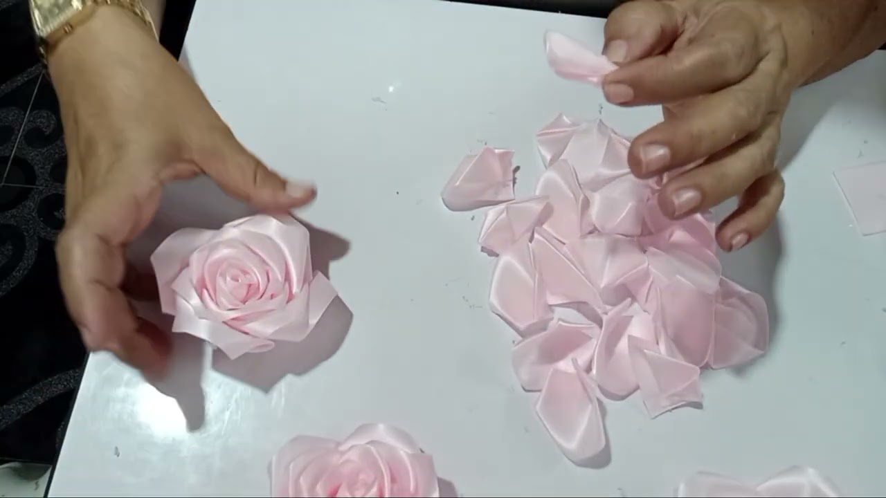 2 técnicas para hacer rosas 