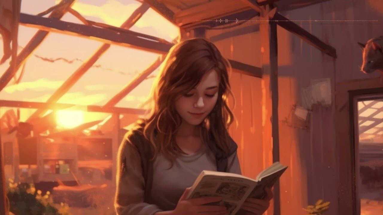 🌻A Lofi Escape🌻, 😌😌Lo-Fi Tunes to study, relax, sleep 😌😌