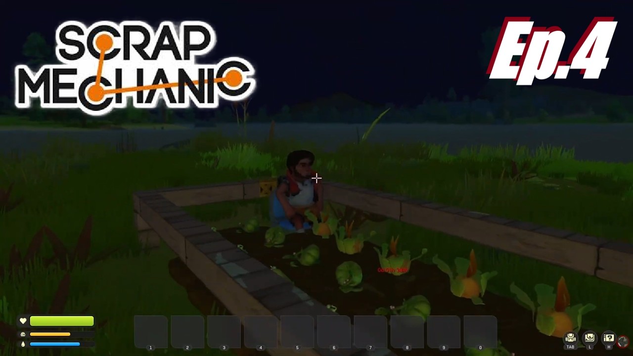 Farming ! Scrap Mechanic - Ep.4 (Gameplay Eng 1080p)