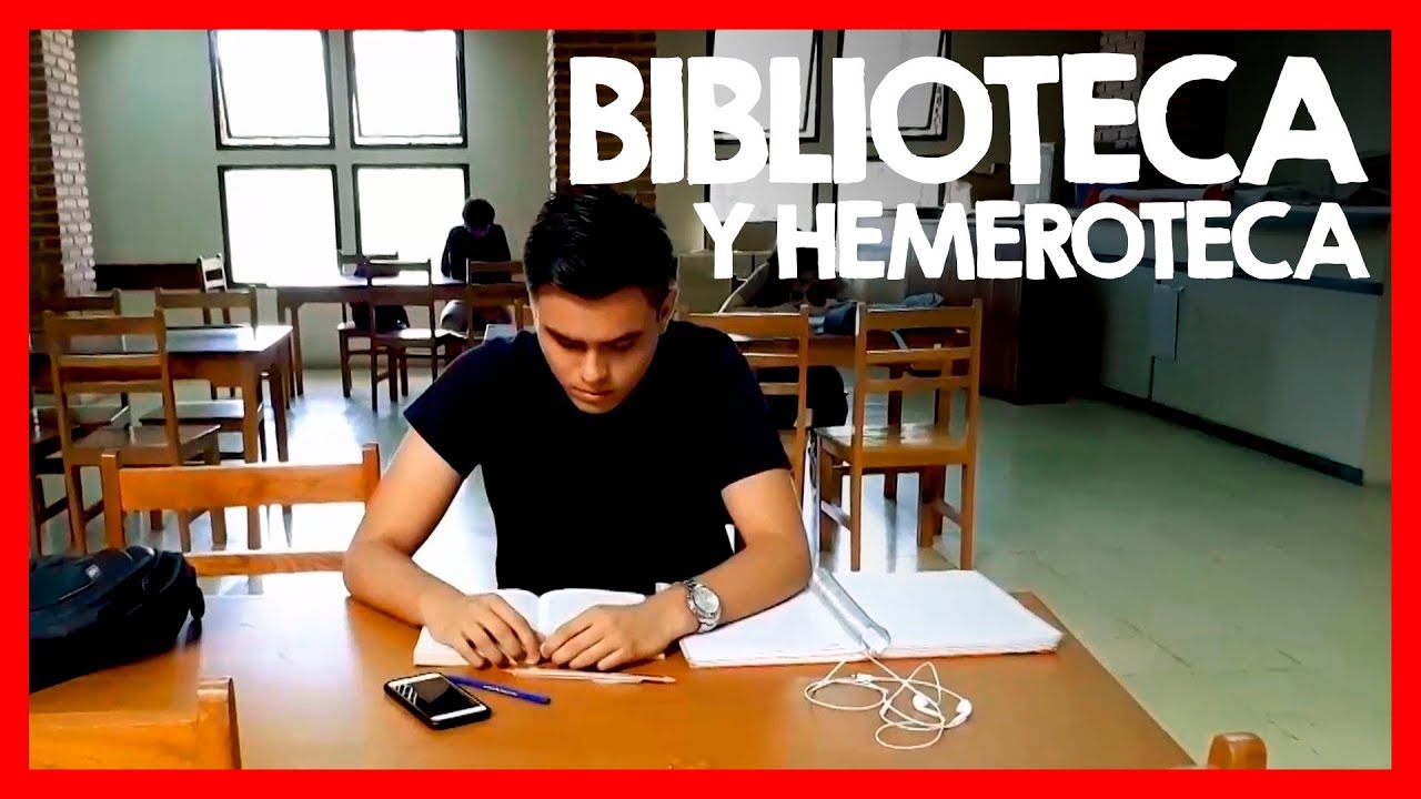 La Hemeroteca y la BIBLIOTECA CENTRAL