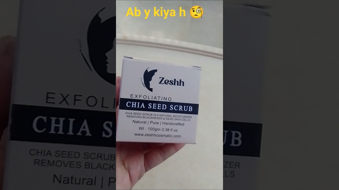 Soft & Smooth Skin with Chia Seed Scrub!💖 