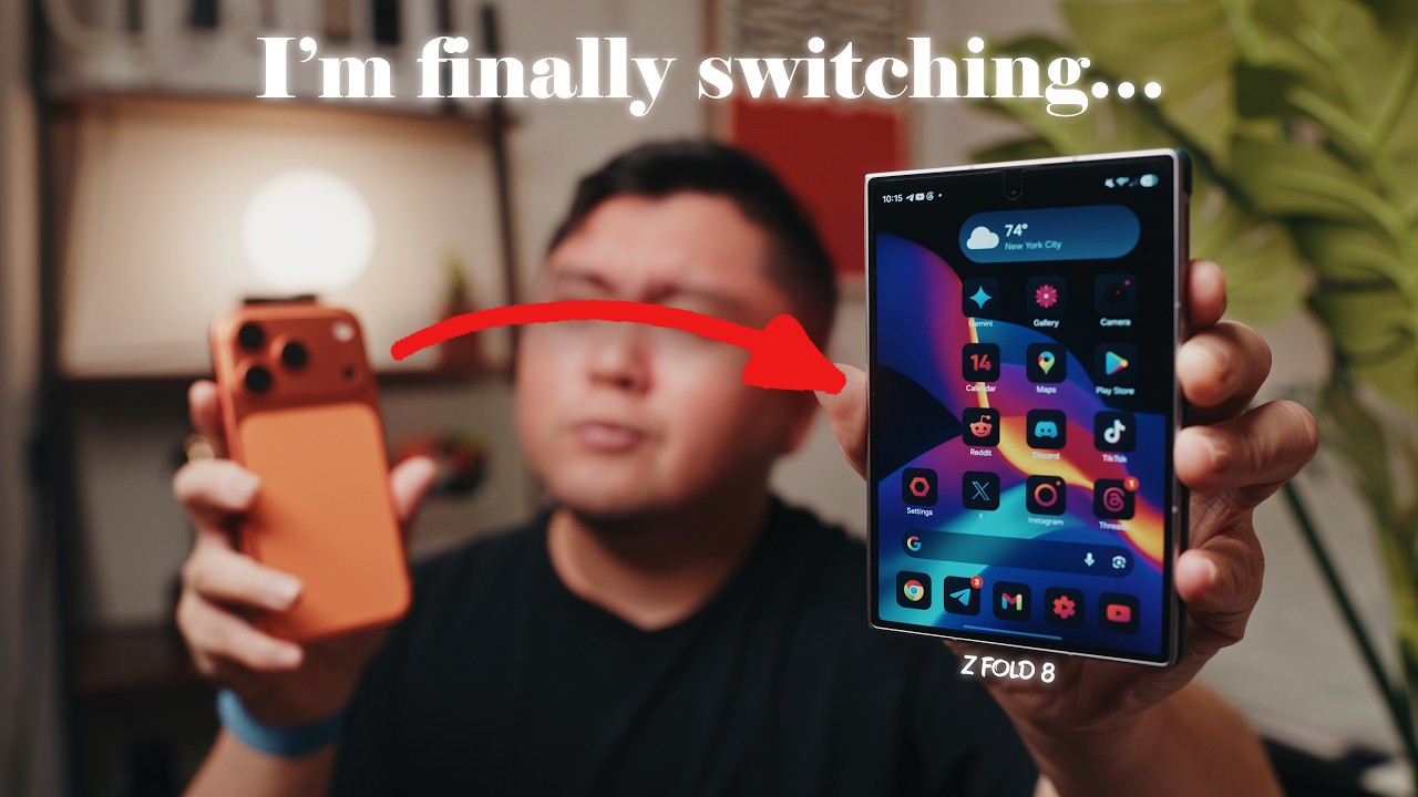 Пользователь iPhone перешел на Galaxy Z Fold 8 &mdash; спустя неделю!