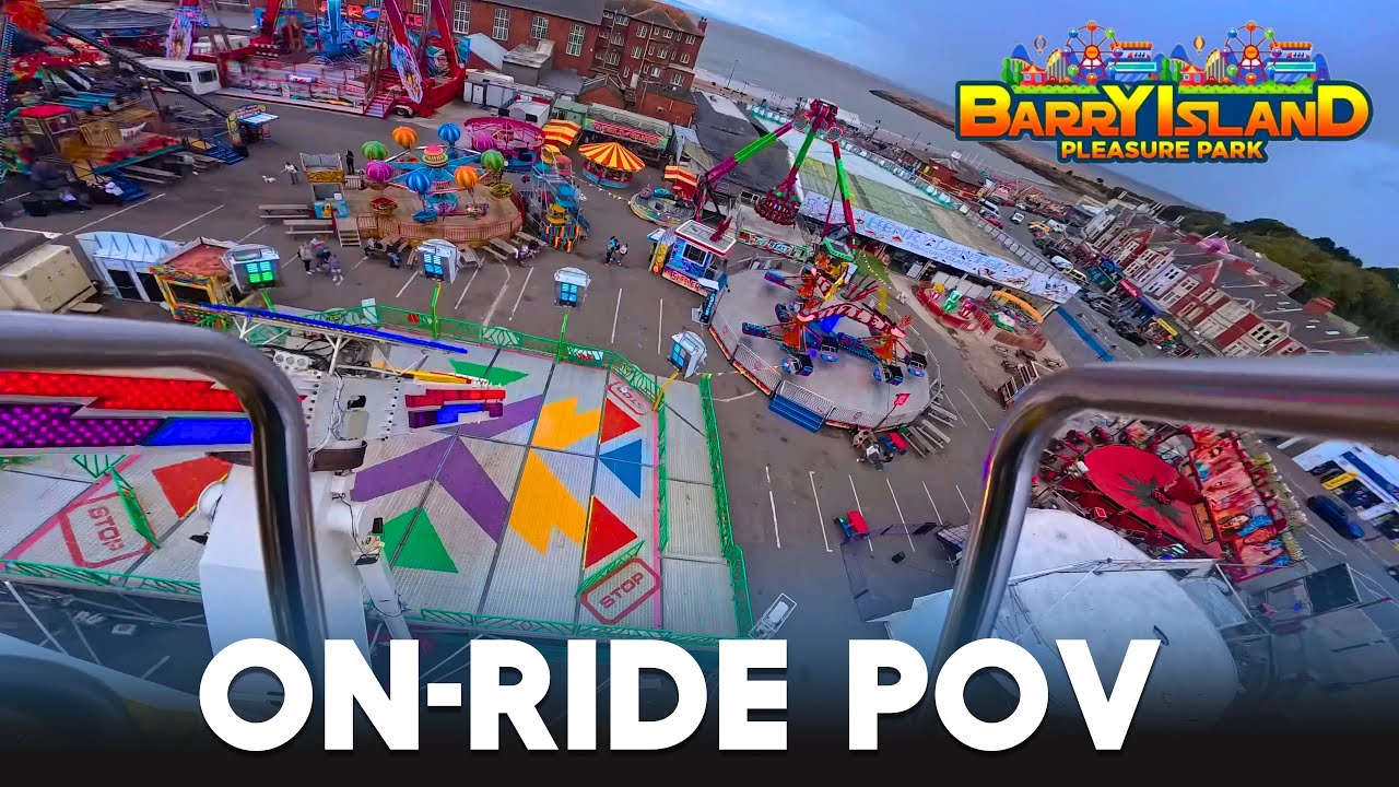 Mondial Top Scan On-Ride POV 4K 60FPS Henry Danter - Barry Island Pleasure Park Wales