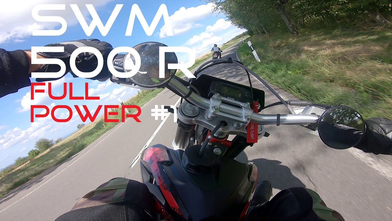 RAW | SWM 500 R | Full Power #1 | Supermoto | MotoPatriots