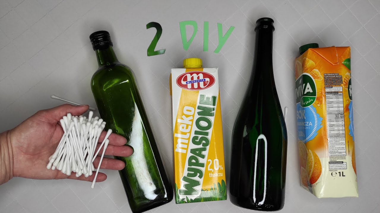 2 amazing bottle decor ideas. DIY decor. Bottle art. Bottle ctafts