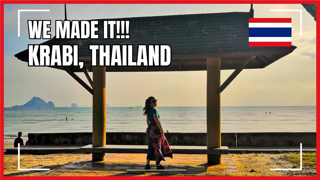 Arriving in THAILAND 🇹🇭 | Ao Nang Landmark Night Market