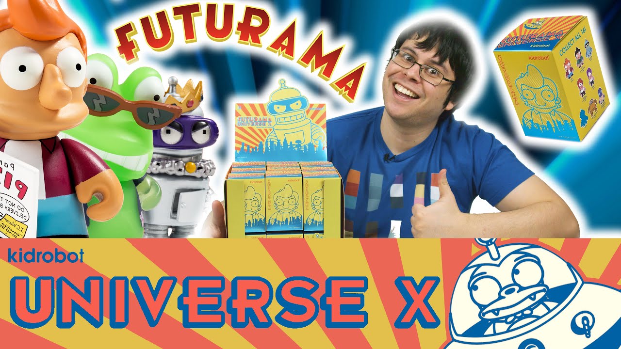 Futurama Kidrobot Universe X Detailed Unboxing (Episode 2)