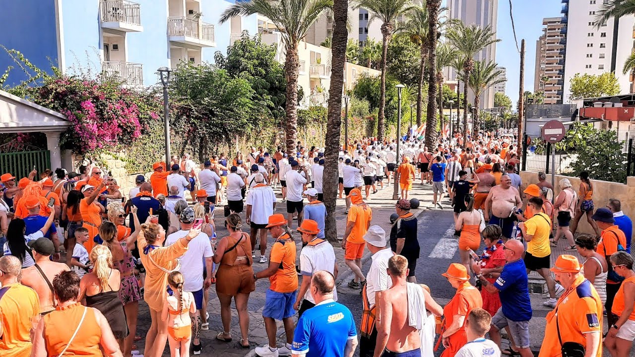 12th July 2024 Benidorm Protestant Boys Orange March Ibrox Bar To Golden Last, Drums Flutes & Flags