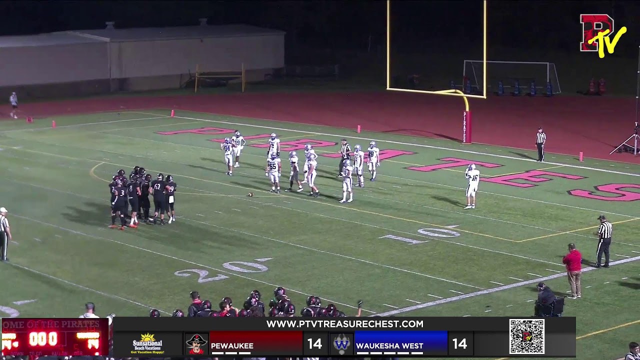 Varsity Football - PTV - Pewaukee vs. Waukesha West