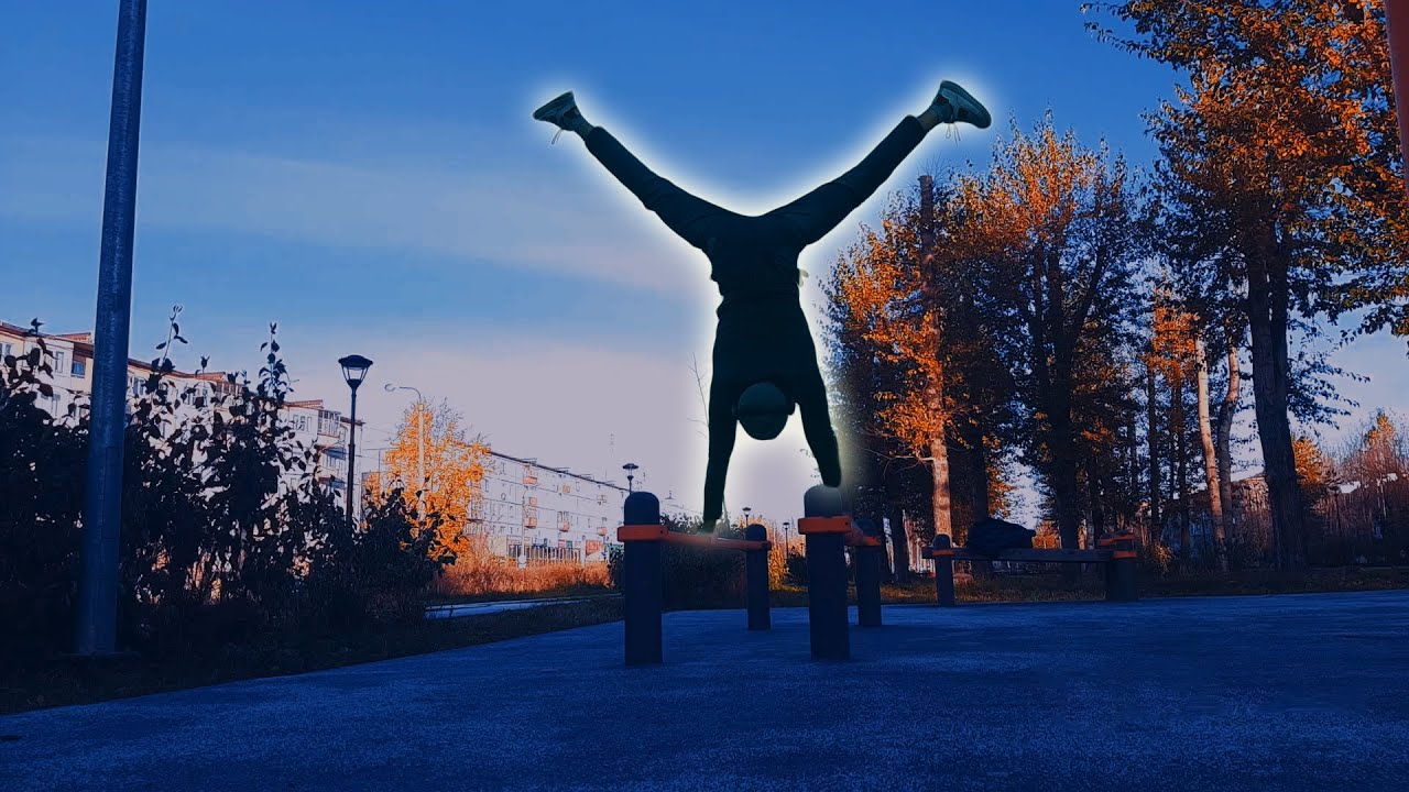 Стоим на одной руке