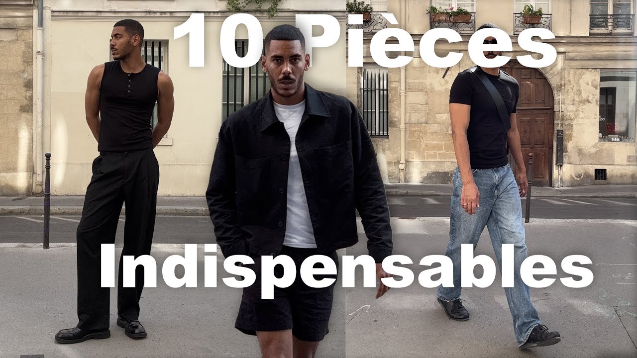S’habiller Sans Prise de Tête : 10 Pièces pour un vestiaire Capsule Masculin parfait ! 👌🏽