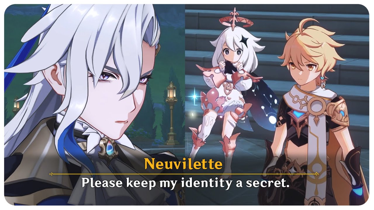 Confirmed! Neuvilette is the Dragon Sovereign of Water | Genshin Impact 4.1