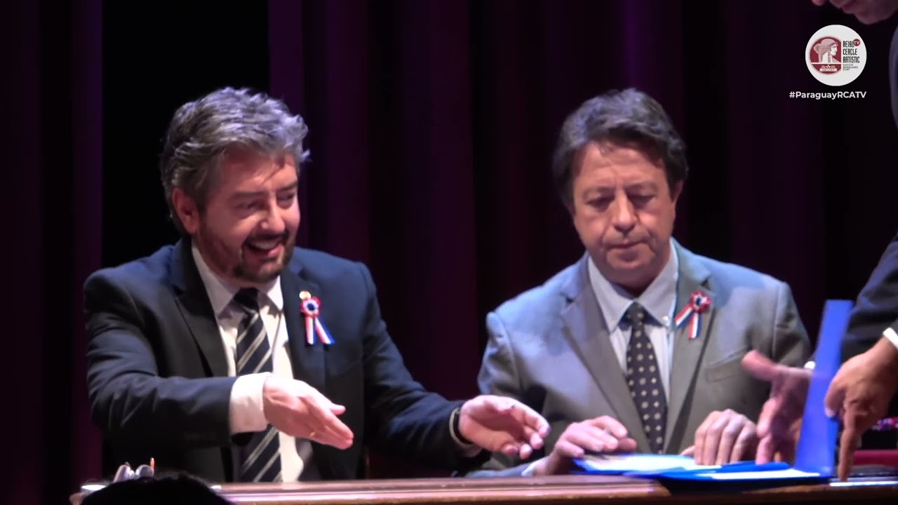 Cercle Internacional. Conveni de col·laboració entre el Reial Cercle Artístic i Paraguai