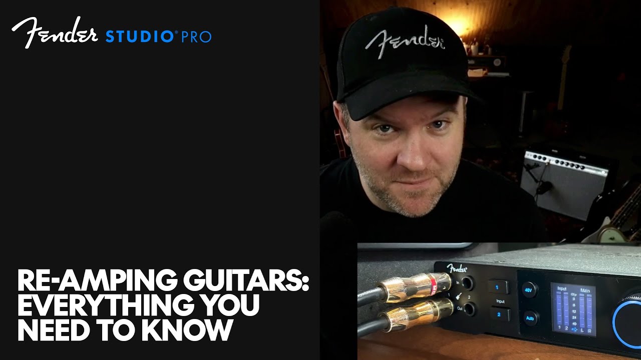 Перезапись гитарного звука: все, что нужно знать | Fender Studio
